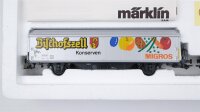 Märklin H0 4785 Güterwagen-Set Schiebewandwagen Hbils-vy der SBB