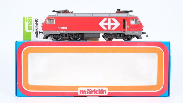 Märklin H0 3328 Elektrische Lokomotive Serie 446 der SBB Wechselstrom (vermutlich verharzt)