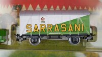 Märklin H0 4584 Gedeckter Güterwagen "Zirkuswelt" SARRASANI Gmh 39 GM 39 mit LKW C50 DB (unvollständig)
