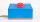 Lego 740 Transformator 220 Volt, hellblau (verschmutzt)