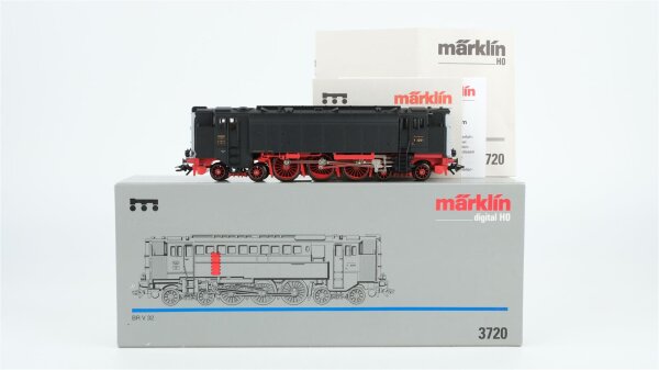 Märklin H0 3720 Diesellok BR V 3201 DRG Wechselstrom Digital (Lampen glimmen nur)