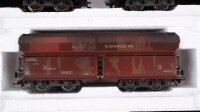 Märklin H0 4824 Wagen-Set "Ruhrkohle AG" Fals 176 der DB (Styroporanhaftungen)