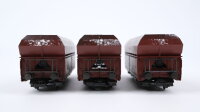 Märklin H0 4824 Wagen-Set "Ruhrkohle AG" Fals 176 der DB (Styroporanhaftungen)