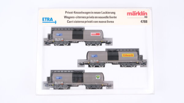 Märklin H0 4788 G Privat-Kesselwagen in neuer Lackierung ETRA der SBB