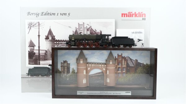 Märklin H0 37938 Dampflok mit Tender BR P 10 Borsig Edition 1/5 DRG Wechselstrom Digital Sound Mfx