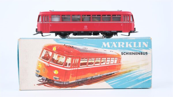 Märklin H0 3016 Schienenbus BR 795 299-7 DB Wechselstrom (Richtungswechsel defekt)