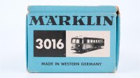 Märklin H0 3016 Schienenbus BR 795 299-7 DB Wechselstrom (Richtungswechsel defekt)