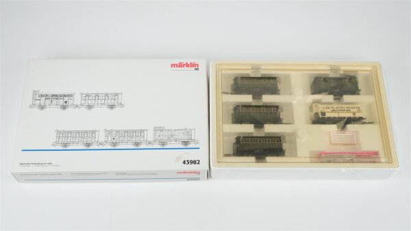 Märklin H0 43982 Bayerischer Personenzug um 1880 K.Bay.Sts.B. Wechselstrom