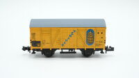 Minitrix N 13523 Gedeckter Güterwagen Bananen Iklm DB