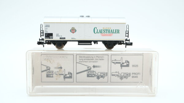 Fleischmann N 8329 Kühlwagen "Clausthaler" DB