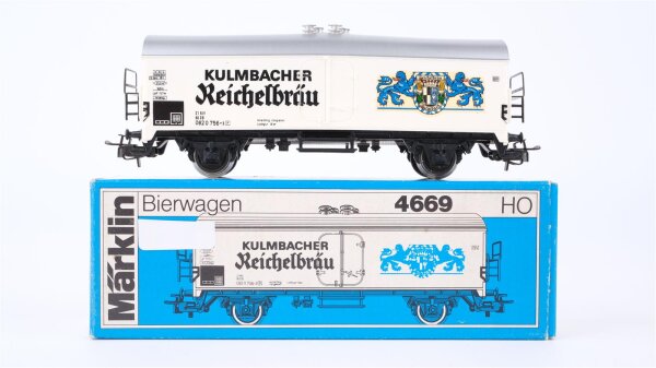 Märklin H0 4669 Bierwagen KULMBACHER REICHELBRÄU (Kühlwagen)  Tehs 50 der DB