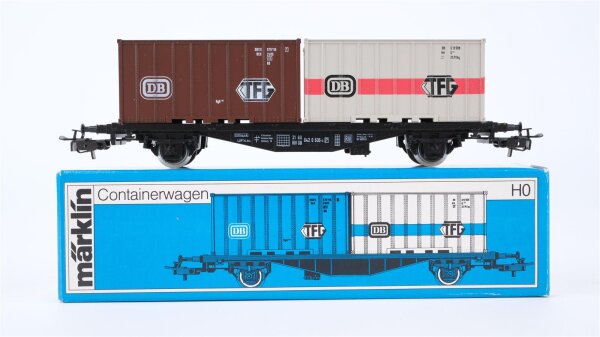Märklin H0 4664 Containerwagen TFG DB