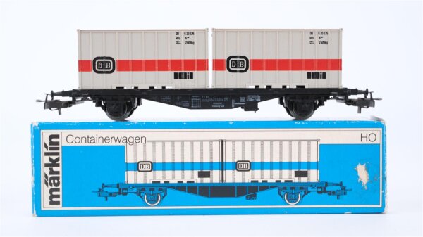 Märklin H0 4664 Containerwagen DB