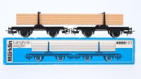 Märklin H0 4665 Langholzwagen
