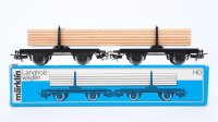 Märklin H0 4665 Langholzwagen