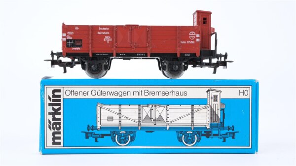 Märklin H0 4696 Offener Güterwagen mit Bremserhaus  O 10 der DRG
