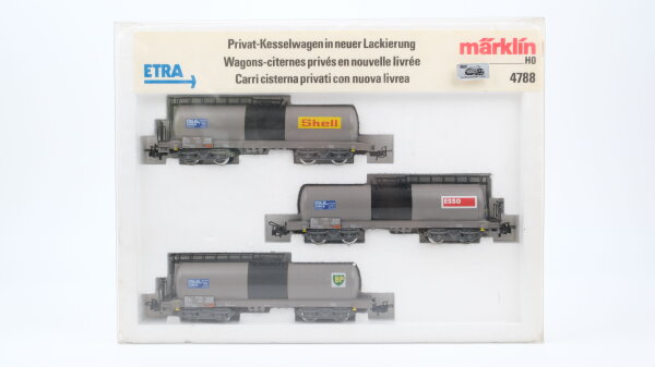 Märklin H0 4788 G Privat-Kesselwagen in neuer Lackierung ETRA der SBB