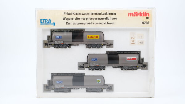 Märklin H0 4788 G Privat-Kesselwagen in neuer Lackierung ETRA der SBB
