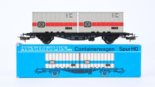 Märklin H0 4664 Containerwagen Deutsche Bundesbahn DB