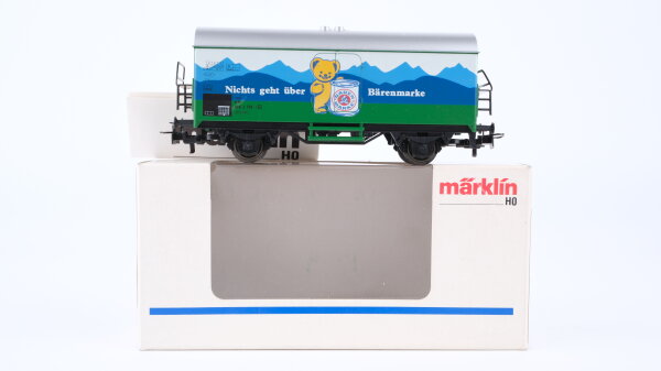 Märklin H0 4485 Kühlwagen BÄRENMARKE  Ichqrs 377 der DB