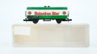 Minitrix N 5132230 Kühlwagen Heineken Bier Ibs NS