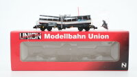 Modellbahn Union N MU32001AK Knickkesselwagen ECC Zafns SNCF