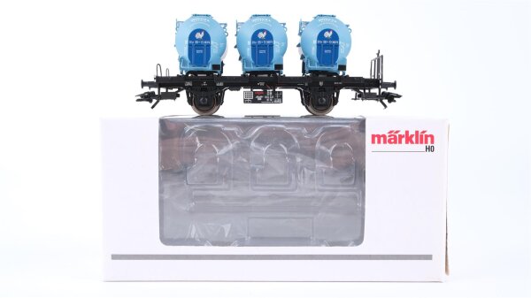 Märklin H0 48158 Behälter-Tragwagen (Containerwagen)  BT 10 der DB INSIDER Jahreswagen 2008