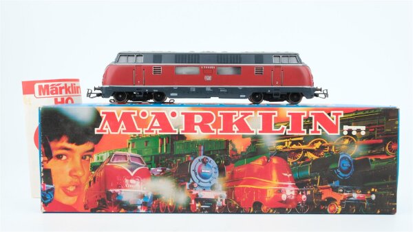 Märklin H0 3021 Diesellok BR V200 060 DB Wechselstrom (Licht defekt)
