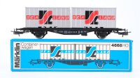 Märklin H0 4668 Behälter-Tragwagen...
