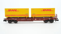 Minitrix N 15256 Containertragwagen DHL DB