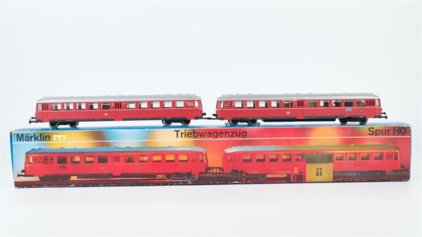 Märklin H0 3076 Akku-Triebwagenzug BR 515 + 815 der DB Wechselstrom Analog