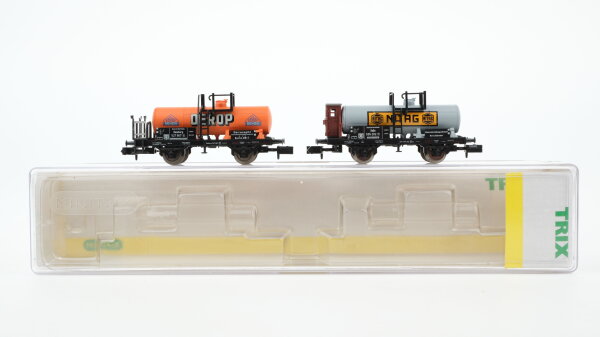 Minitrix N 15053 Kesselwagen-Set Nitag & Derop DRG