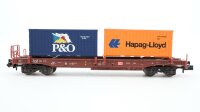 Minitrix N 15265-05 Taschenwagen "Hapag-Lloyd &...