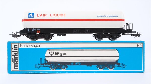 Märklin H0 4749 Druckgas-Kesselwagen LAIR LIQUIDE  Uahs der SNCF