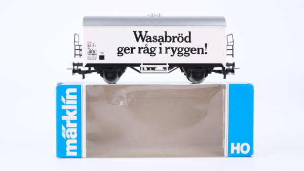 Märklin H0 4566 Kühlwagen WASABRÖD  Lgs der SJ