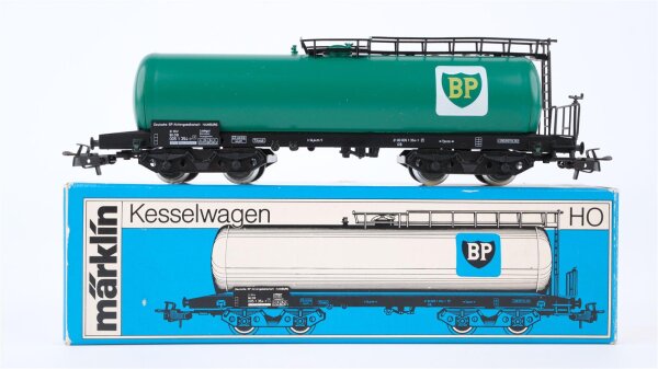 Märklin H0 4653 Mineralöl-Kesselwagen BP  Kesselwagen der DB