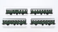 Märklin H0 Konvolut Umbauwagen 2. Kl. mit einem Gepäckabteil DB
