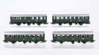 Märklin H0 Konvolut Umbauwagen 2. Kl. mit einem...