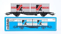 Märklin H0 4668 Behälter-Tragwagen...