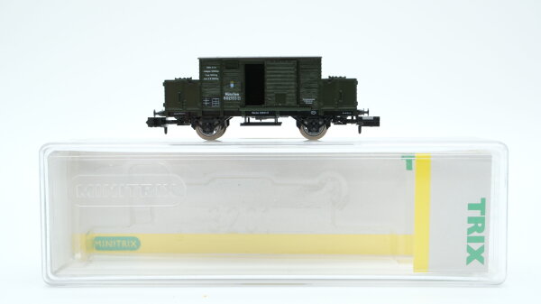 Minitrix N 15052 Kolonialwarenwagen K.Bay.Sts.B.