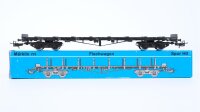 Märklin H0 4663 Flachwagen mit Rungen DB
