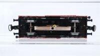 Märklin H0 Konvolut gedeckte Güterwagen Niederbordwagen mit Planenladung DB u.a.