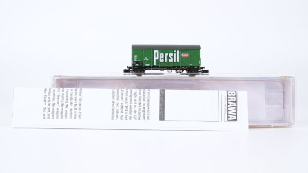 Brawa N 67216K Gedeckter Güterwagen Persil Gmhs 35 DB