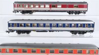 Märklin H0 Konvolut Speisewagen Abteilwagen 1./2. Kl. Gepäckwagen DB