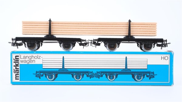 Märklin H0 4665 Langholzwagen