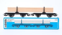 Märklin H0 4665 Langholzwagen