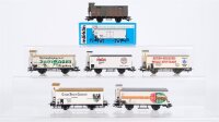 Märklin H0 Konvolut gedeckte Güterwagen...