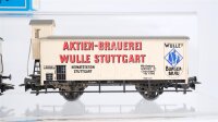 Märklin H0 Konvolut gedeckte Güterwagen "Aktienbrauerei zum Hasen Wulle Stuttgart Früh Kölsch Esslinger Brauerei-Gesellschaft Landsfron Pils) DR u.a.