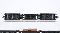 Märklin H0 Konvolut Tiefladewagen mit Trafo/Holzblock "AEG, 50 Jahre Obstverwertung Grünewald" DB (Abbrüche)
