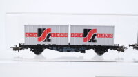 Märklin H0 Konvolut Containertragwagen "Sea...